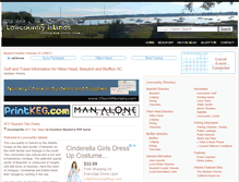 Tablet Screenshot of lowcountryislands.com